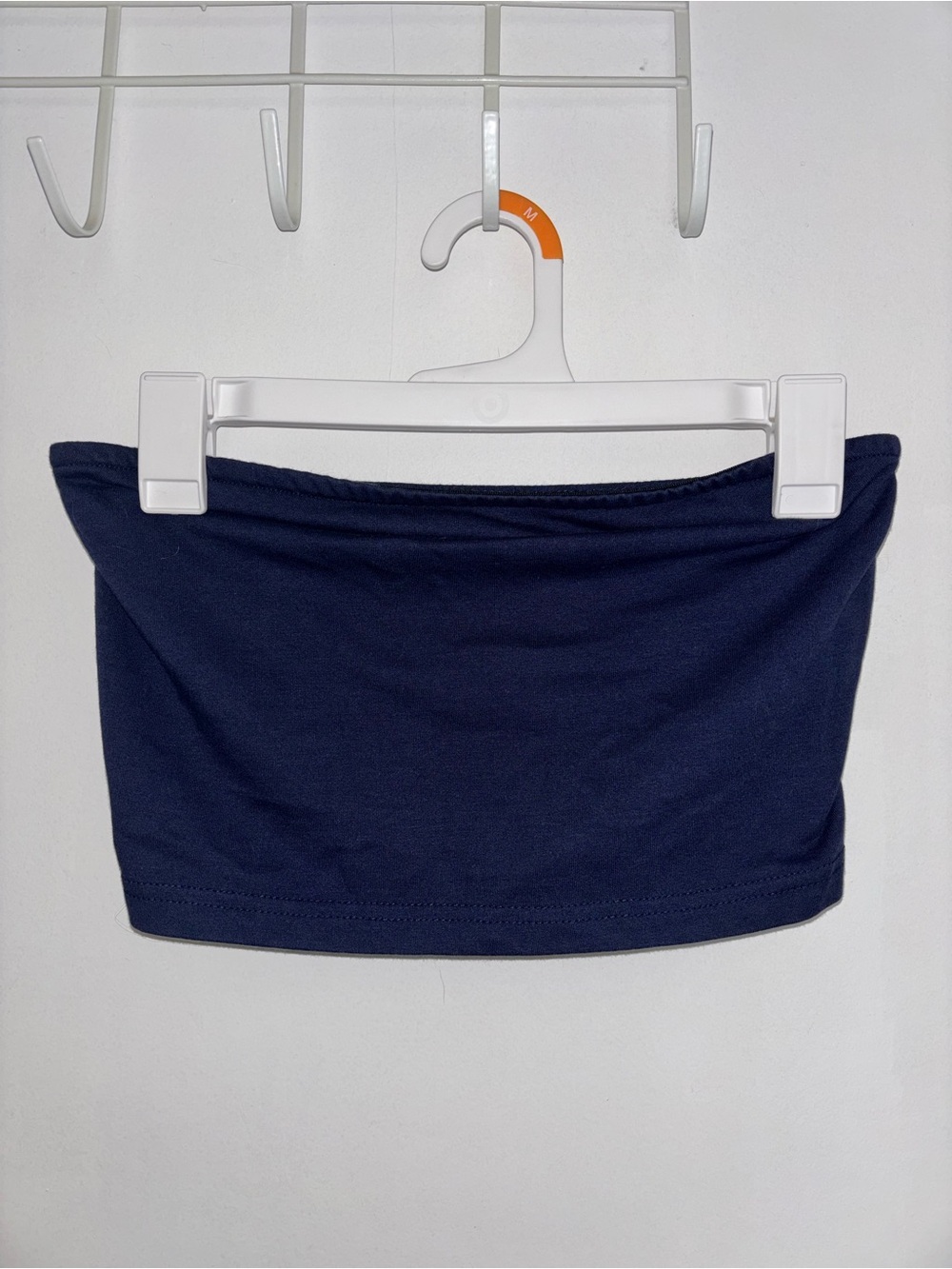 Women’s Navy Stretch Tube Top and Shorts